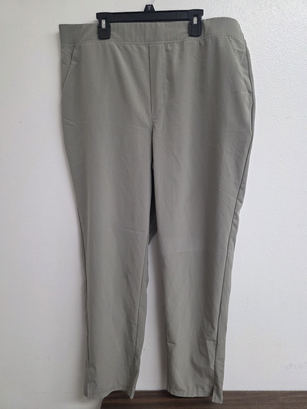 RBX Men's Slim Stretch Chinos in Light Olive (0756)